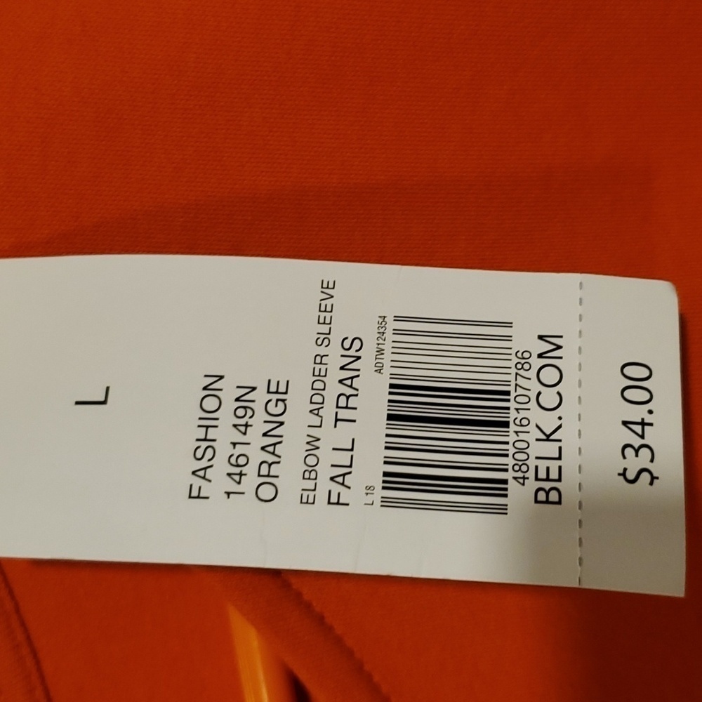 NWT! Kim Rogers Elbow Ladder Sleeve Shirt - Picture 6 of 7